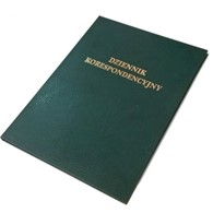 DZIENNIK KORESPONDENCYJNY A-4/96K. zielony