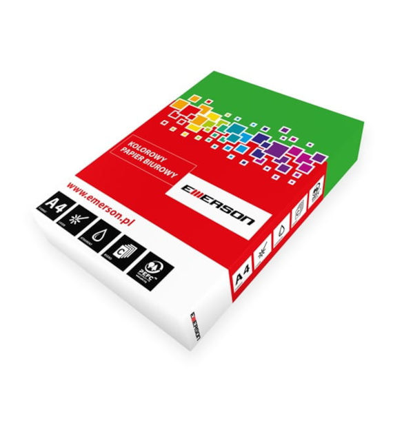 PAPIER KOLOR CIEMNY ZIELONY A-4  A'5