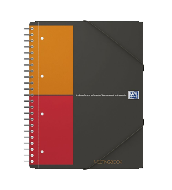 KOŁONOTATNIK A-4/ 80K OXFORD MEETINGBOOK KRATKA