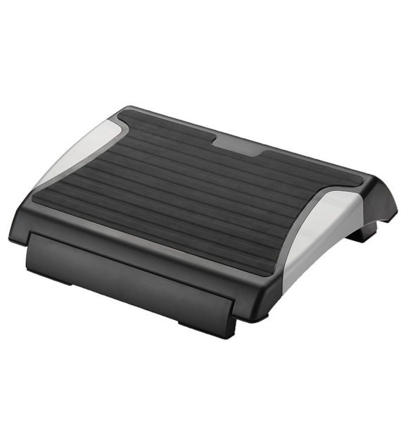 PODNÓŻEK POD STOPY Q-CONNECT Z REGULACJĄ ANTRACYTOWY