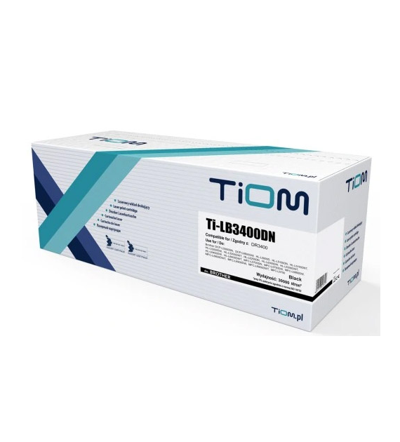 TIOM BROTHER DR3400/30TYS/CZARNY BĘBEN