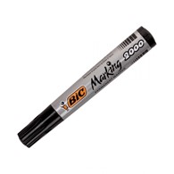 MARKER PERMANENT BIC ECOLUTIONS OKRĄGŁY CZARNY opak. 12 szt.