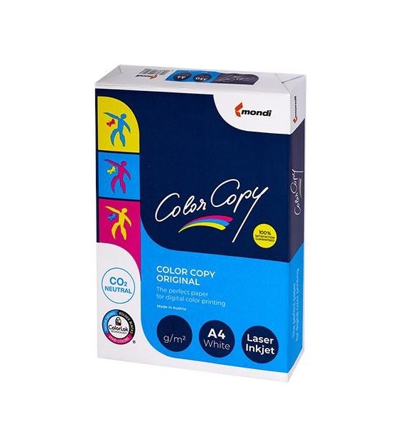 PAPIER COLOR COPY A-4 250g  /125 kart. 7 ryz