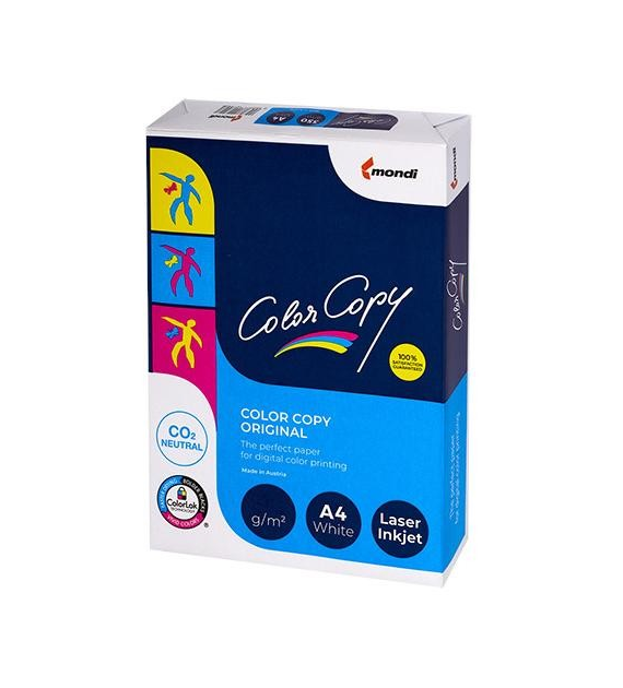 PAPIER COLOR COPY A-4 250g  /125 kart. 7 ryz