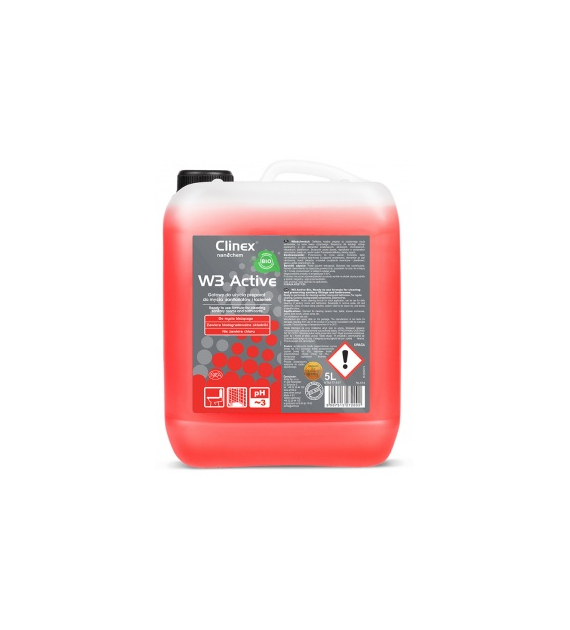PŁYN DO SANITARIATÓW CLINEX W3 ACTIVE BIO 5L