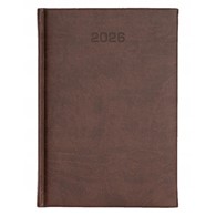 KALENDARZ A-5 VIVELLA UKŁAD DZIENNY BRĄZ