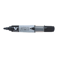 MARKER SUCHOŚCIERALNY PILOT OKRĄGŁY M Czarny opak. 10 szt.