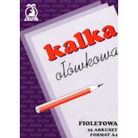 KALKA OŁÓWKOWA A-4 DELFIN opak. 25 szt.