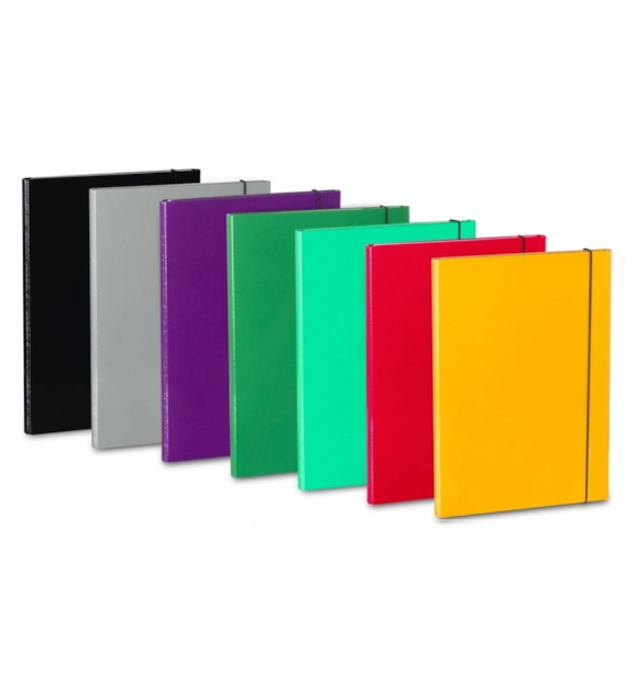 TECZKA Z GUMKĄ A-4/2CM CARIBIC Zielona