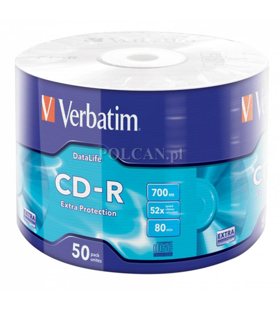 PŁYTA CD-R VERBATIM  Spindle  opak. 50 szt.