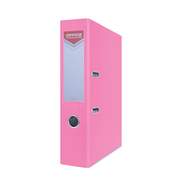 SEGREGATOR A-4/7 OFFICE RÓŻOWY karton 25 szt.