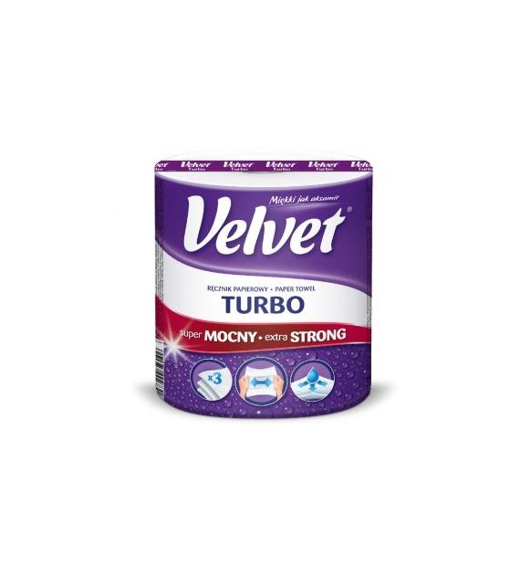 RĘCZNIK KUCHENNY VELVET TURBO opak. 1 rolka