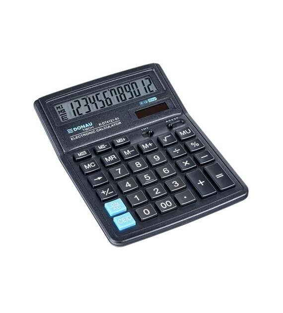 KALKULATOR DONAU  K-DT4121-01 ,12 pozycyjny ,190x143x40mm