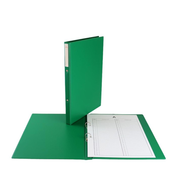 TECZKA DO AKT OSOBOWYCH PCV 2R/2CM Ciemnozielona