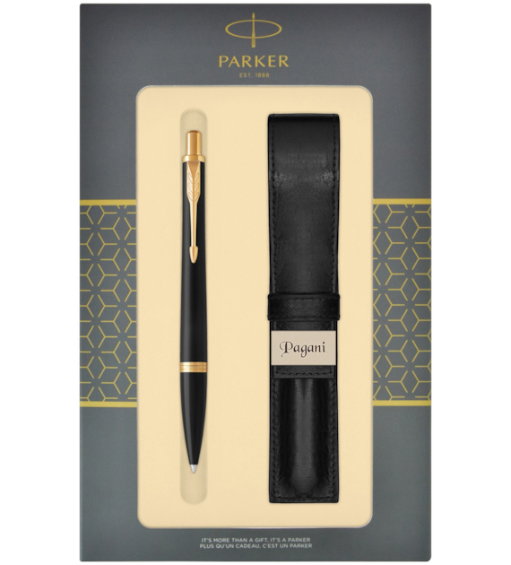 KOMPLET PARKER URBAN DŁUGOPIS CZARNY MAT GT + ETUI