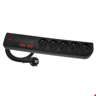 PRZEDŁUŻACZ LISTWA PRZECIWPRZEPIĘCIOWA 3m  5 gniazd