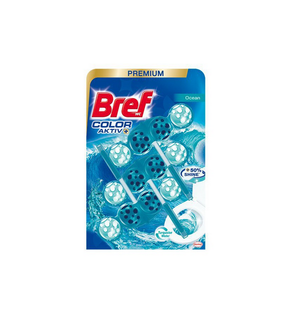 WC KOSTKA BREF  Kulki Blue Color Activ  3 x 50g