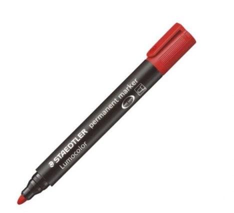 MARKER CD STAEDTLER B 1-2,5 CZERWONY
