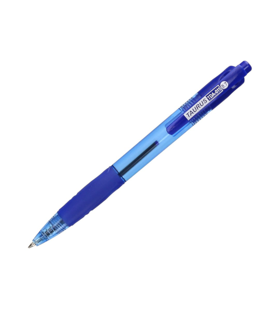 DŁUGOPIS ŻEL TAURUS TDA-011 Niebieski Automat opak. 12 szt.