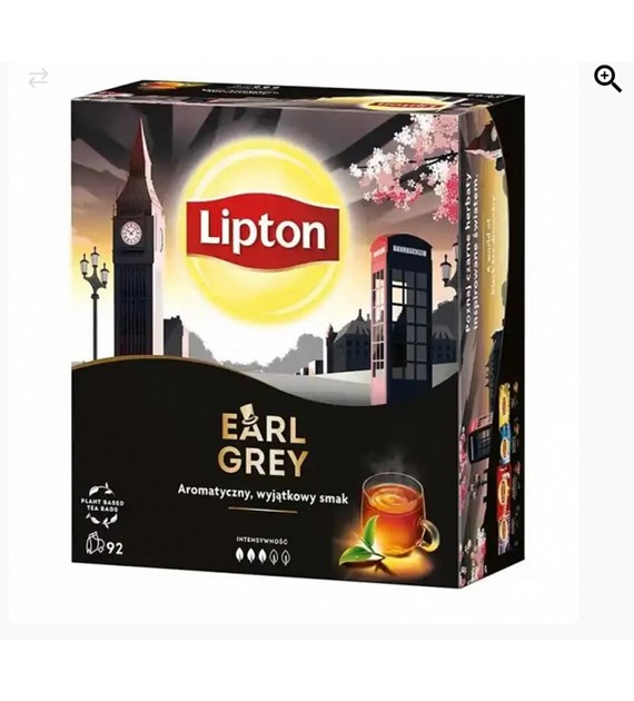 HERBATA EXPRESOWA LIPTON EARL GREY opak. 92 szt.