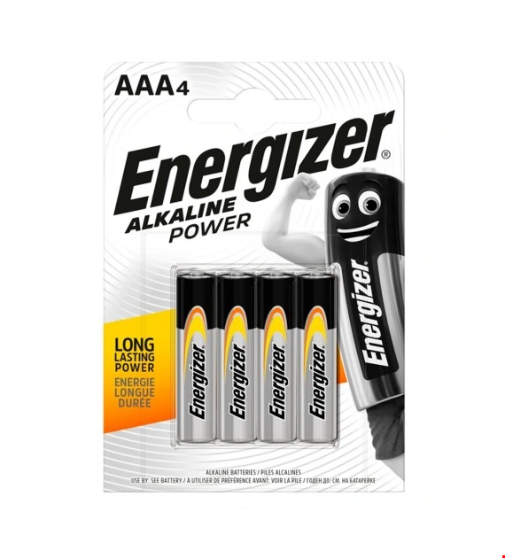 BATERIA LR3 AAA  ENERGIZER ALKALINE POWER opak. 4 szt.