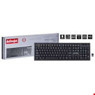 KLAWIATURA BEZPRZEWODOWA USB ACTIVEJET K-K39035W