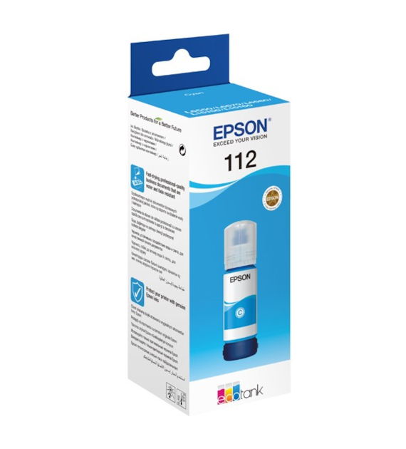 EPSON 112  EcoTank L5150/5160/6TYS./CYAN