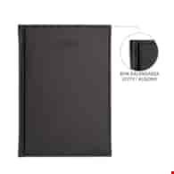 KALENDARZ A-4 VIVELLA UKŁAD DZIENNY CZARNY