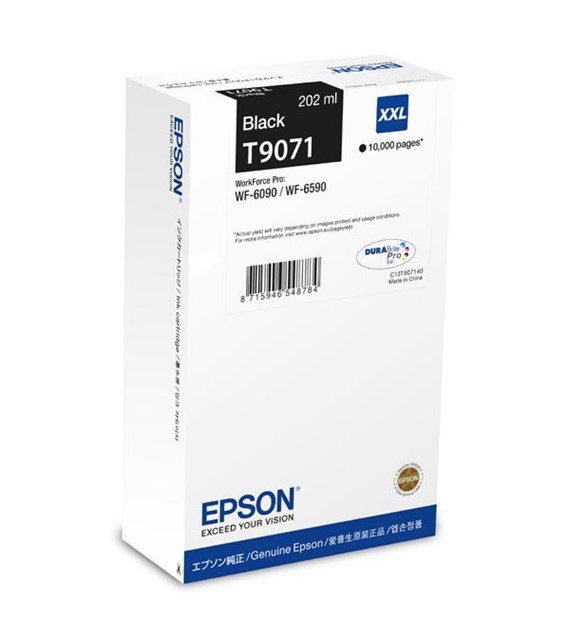 EPSON T9071 C13T907140/202ML/CZARNY
