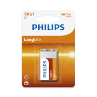 BATERIA 6F22 R9  9V PHILIPS