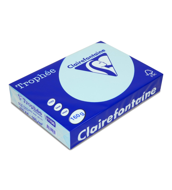 PAPIER KOLOR JASNY NIEBIESKI A-4 160G A'4