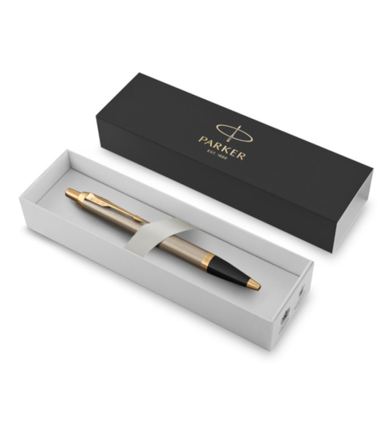 DŁUGOPIS PARKER I.M. CORE BRUSHED METAL GT