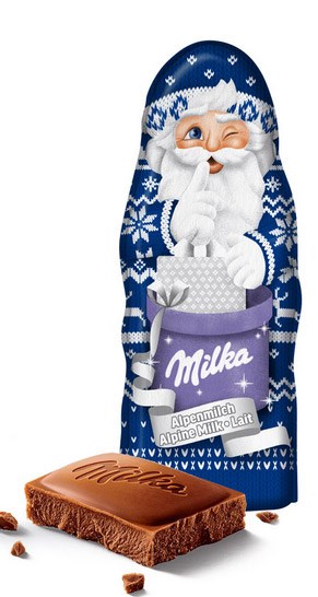 MIKOŁAJ CZEKOLADOWY MILKA 45G