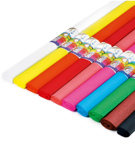 BIBUŁA MARSZCZONA FIORELLO Mix kolorów opak. 10 szt.