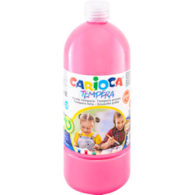 FARBA TEMPERA CARIOCA RÓŻOWA 1L