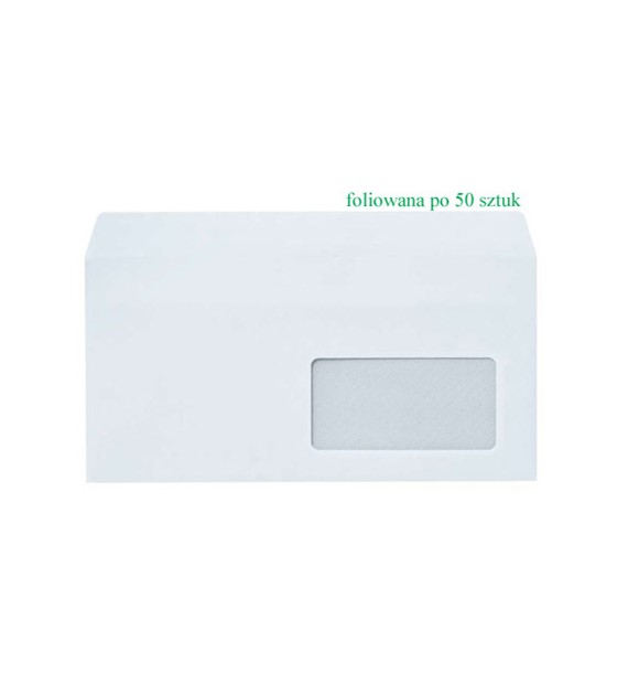 KOPERTA DL SK BIAŁA O/P   opak. 50 szt.