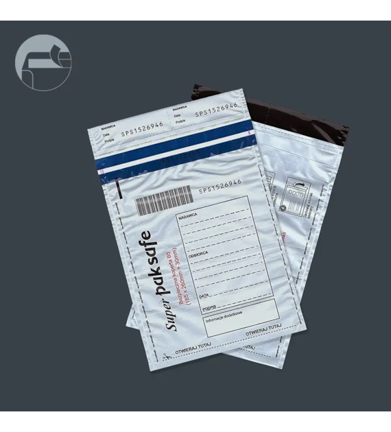 KOPERTA BEZPIECZNA B-5 Superpaksafe 185x260 opak. 50 szt.