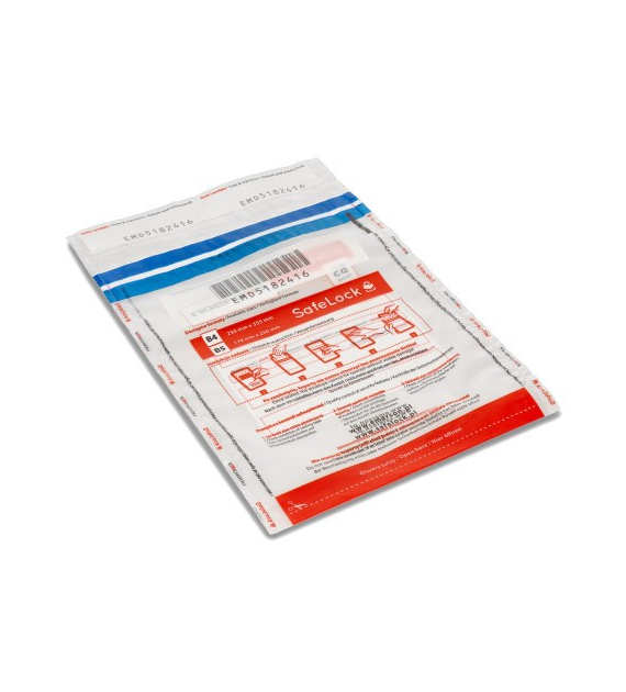 KOPERTA BEZPIECZNA B-5 Transparentne SafeLock 178X250 opak. 50 szt.