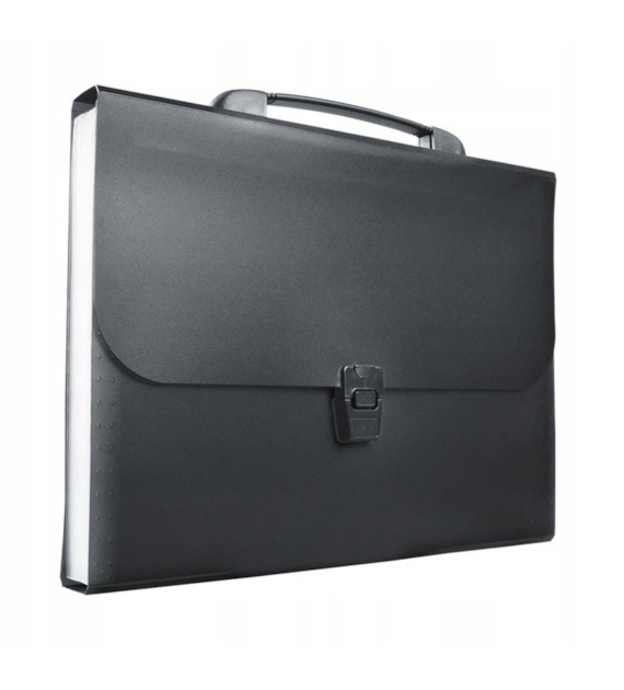 TECZKA HARMONIJKA 13 PRZEGRÓD Tetis z rączką czarna