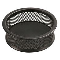POJEMNIK NA SPINACZE METAL Q-CONNECT SIATKA CZARNY