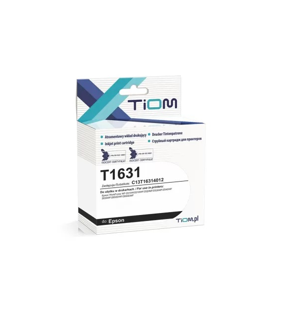 TIOM EPSON T1631 C13T16314012/18ML/BLACK