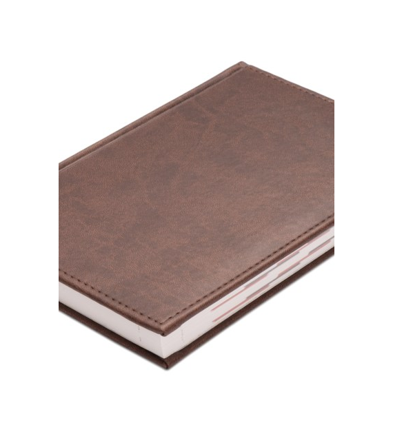 KALENDARZ A-5 VIVELLA UKŁAD TYGODNIOWY BRĄZOWY