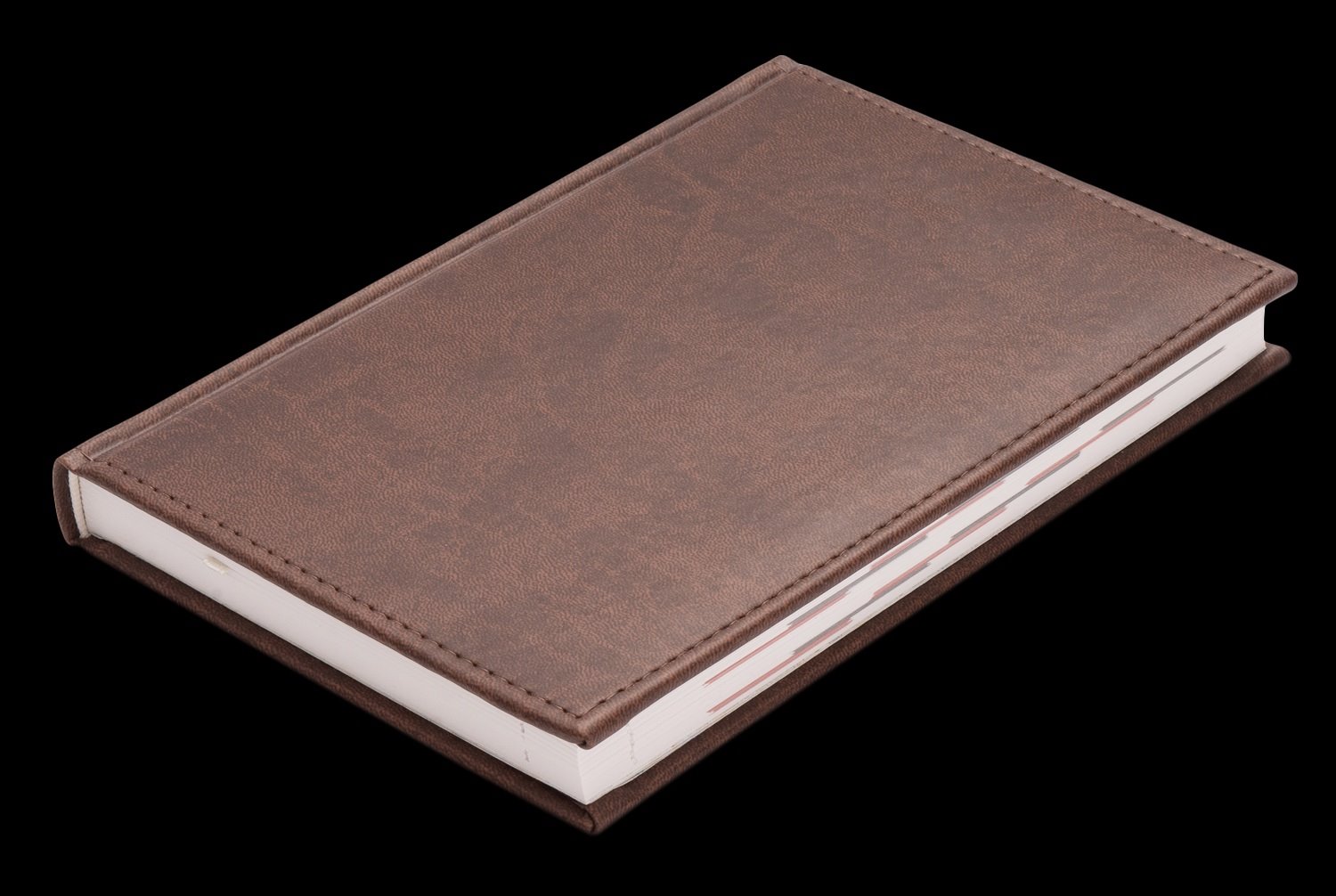 KALENDARZ A-5 VIVELLA UKŁAD TYGODNIOWY CIEMNOBRĄZOWY