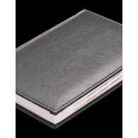 KALENDARZ A-5 NEBRASKA UKŁAD TYGODNIOWY Z NOTESEM CIEMNY ZIELONY