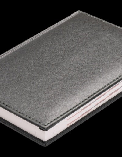 KALENDARZ A-5 NEBRASKA UKŁAD TYGODNIOWY Z NOTESEM CIEMNY ZIELONY