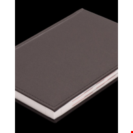 KALENDARZ A-5 DENIM UKŁAD DZIENNY CIEMNY BRĄZ