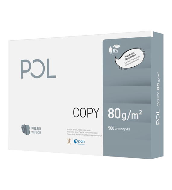 PAPIER KSERO POLCOPY A-3 80g kart. 5 ryz