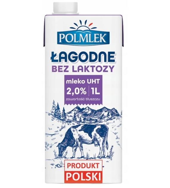 MLEKO 1,5% POLMLEK 1L Bez Laktozy kart.12 szt.