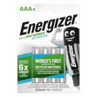 AKUMULATORKI AAA LR3 Energaizer Extreme  800mAh opak. 4 szt.
