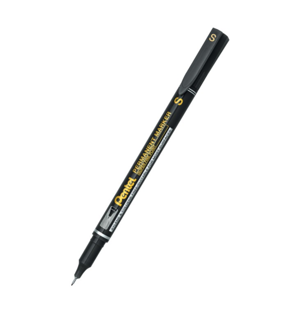 MARKER CD PENTEL NFS410 CZARNY opak. 12 szt.